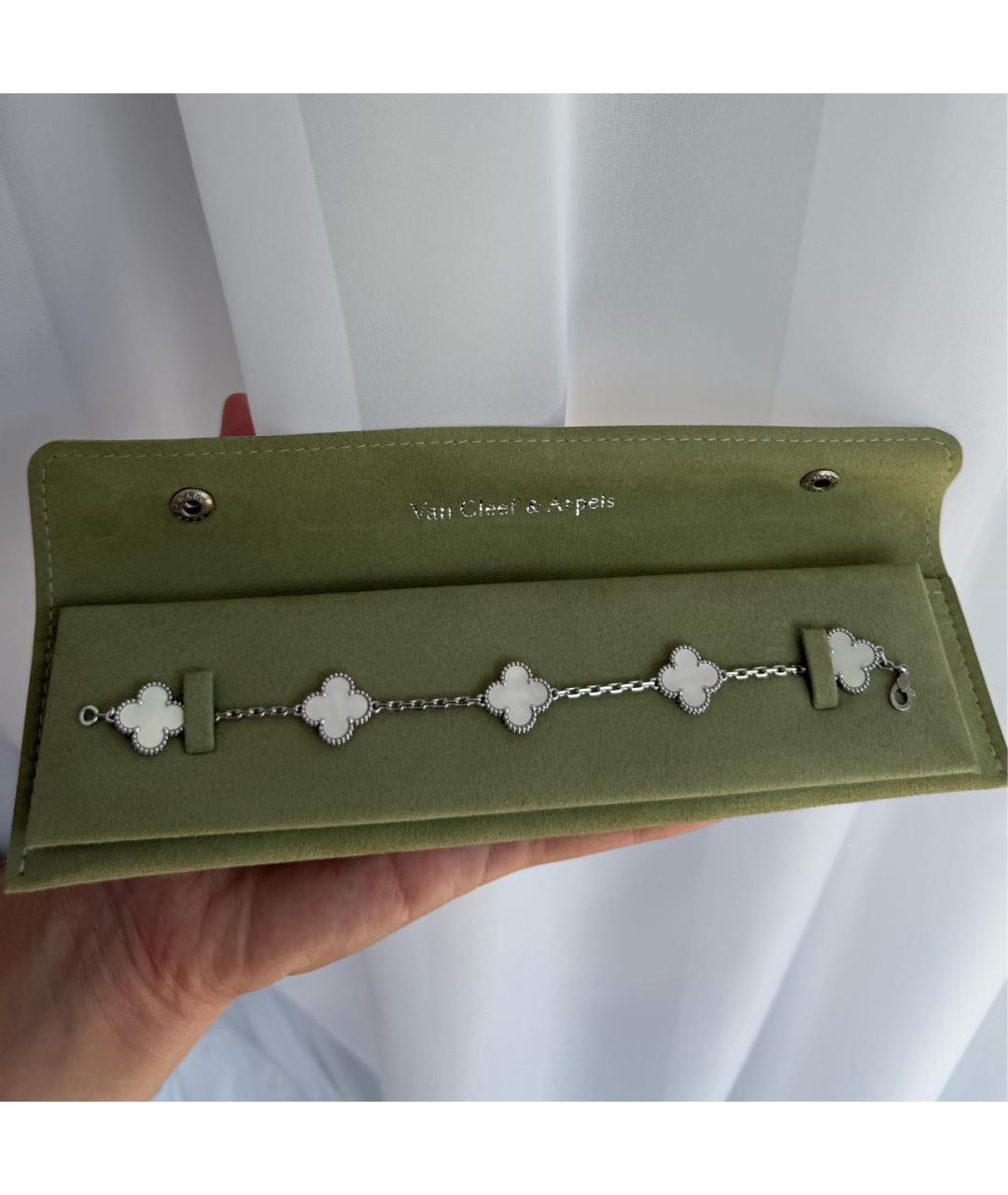 VAN CLEEF & ARPELS Белый браслет из белого золота, фото 6