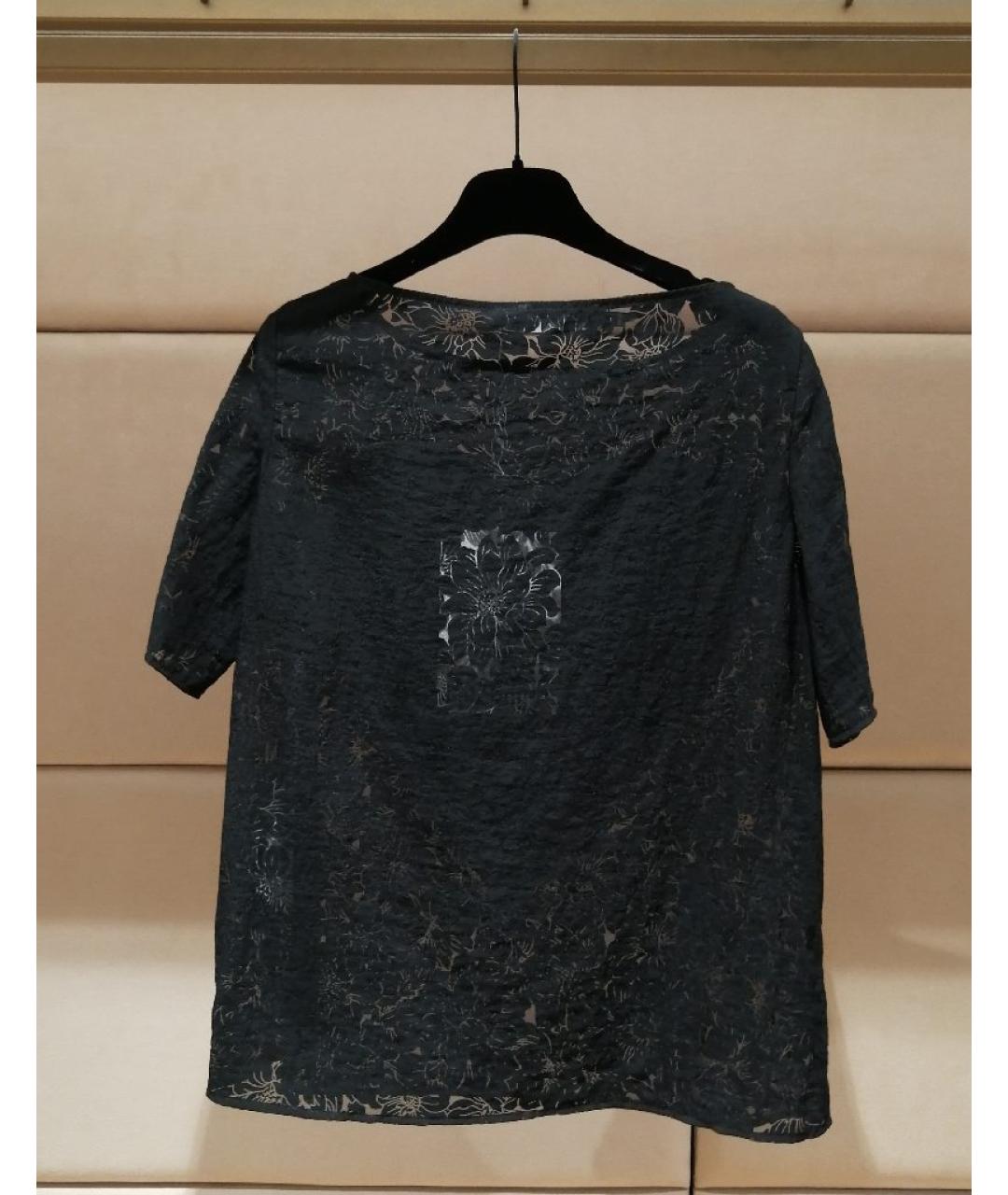 LOVE MOSCHINO Черный вискозный костюм с брюками, фото 3