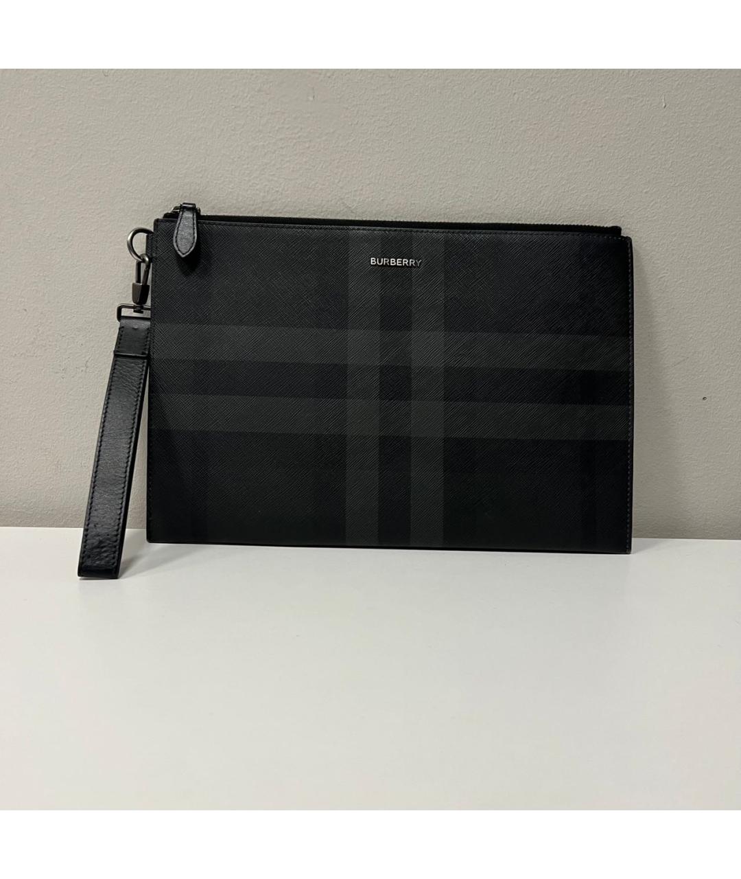 BURBERRY Антрацитовая папка для документов, фото 6