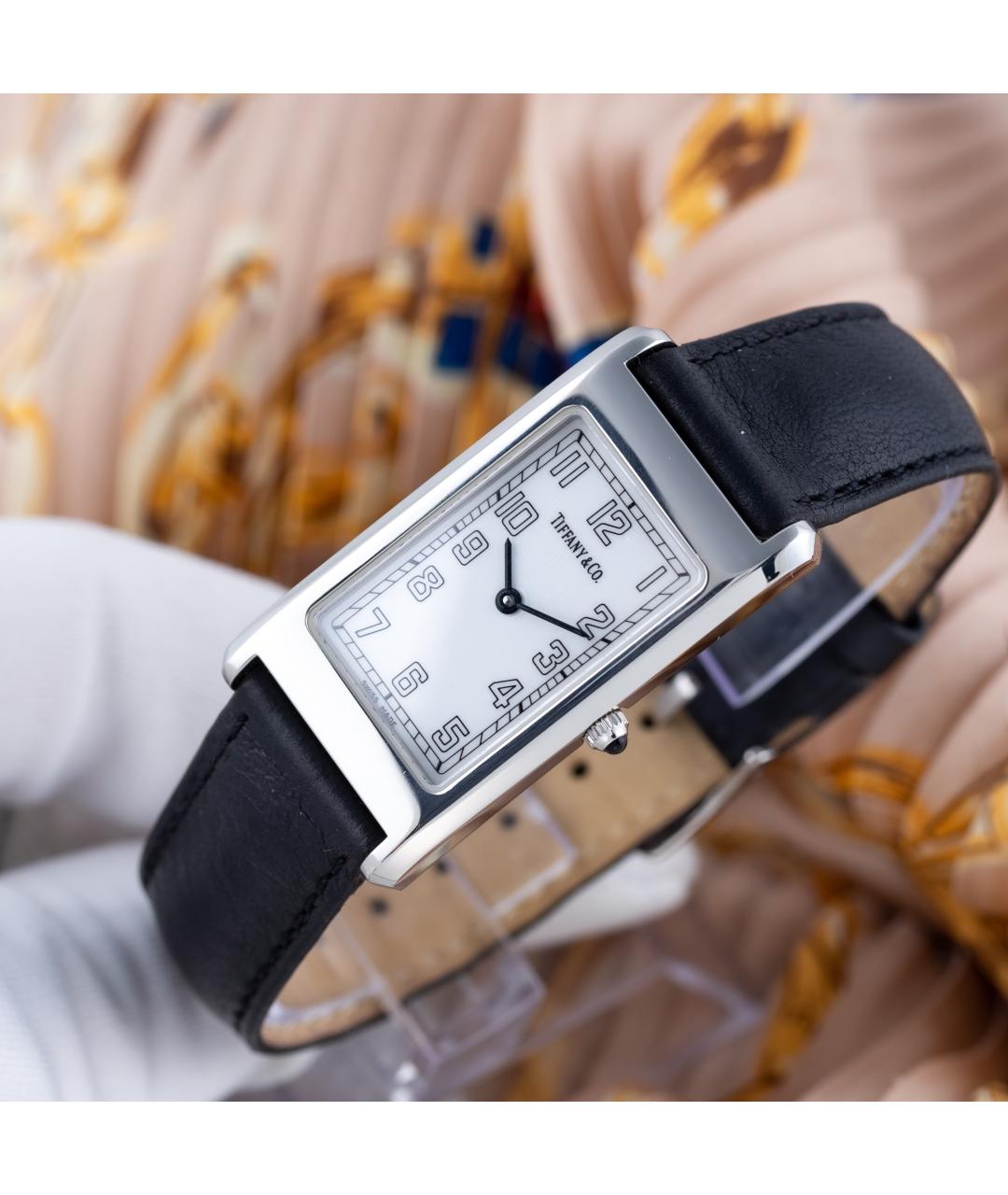 TIFFANY&CO Белые металлические часы, фото 2