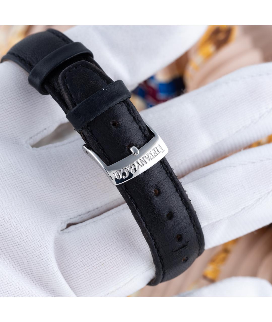 TIFFANY&CO Белые металлические часы, фото 6