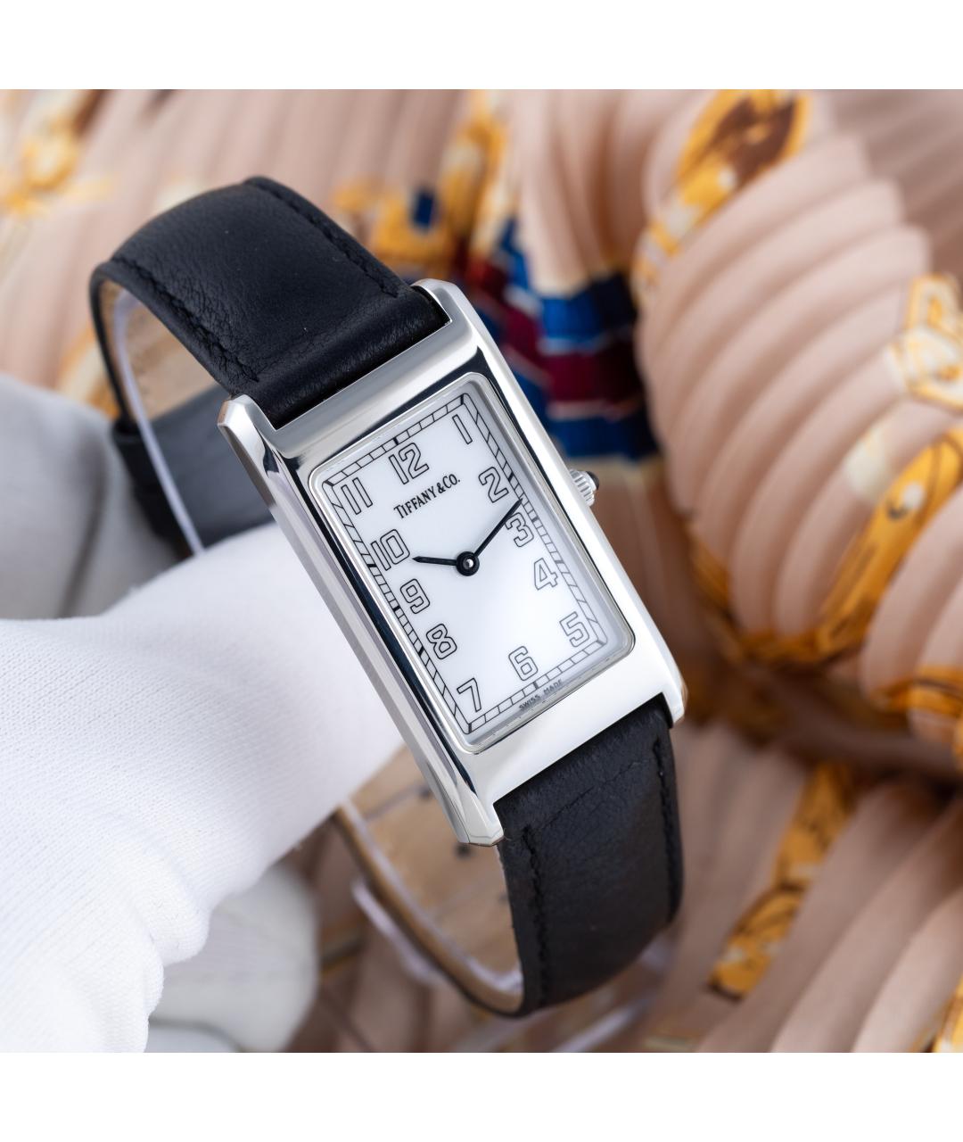 TIFFANY&CO Белые металлические часы, фото 5