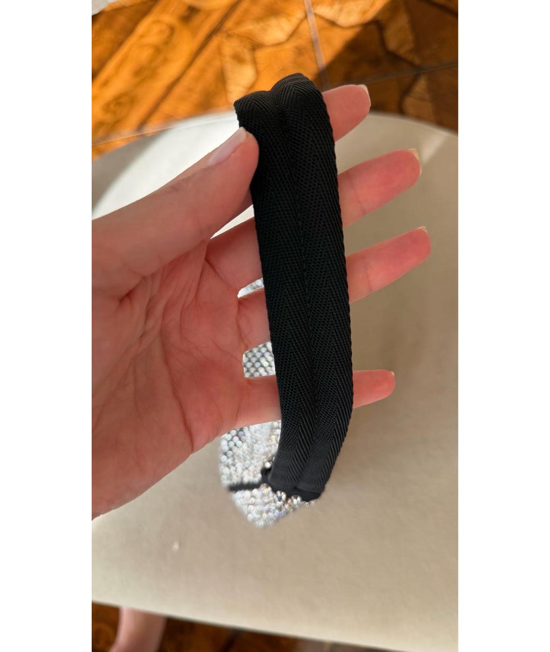 PRADA Серебряная сумка с короткими ручками, фото 6