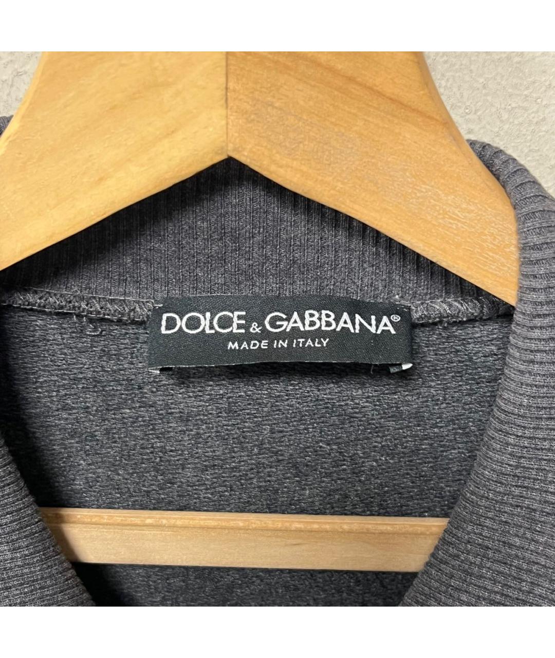 DOLCE&GABBANA Антрацитовый кардиган, фото 4