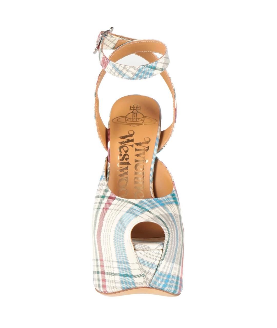 VIVIENNE WESTWOOD Мульти кожаные босоножки, фото 3