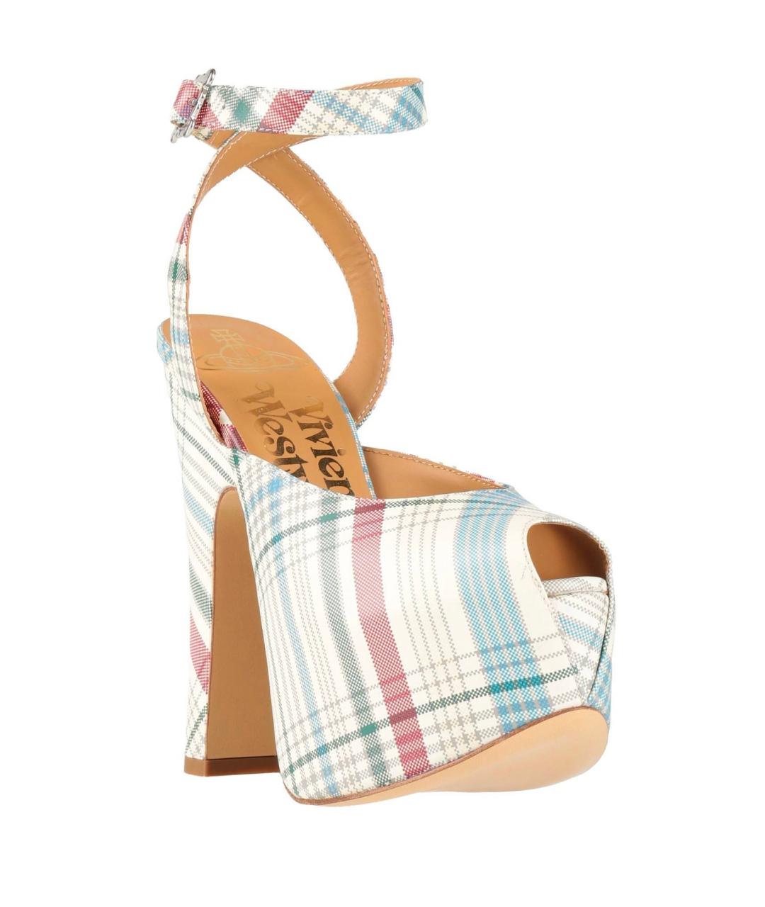 VIVIENNE WESTWOOD Мульти кожаные босоножки, фото 2