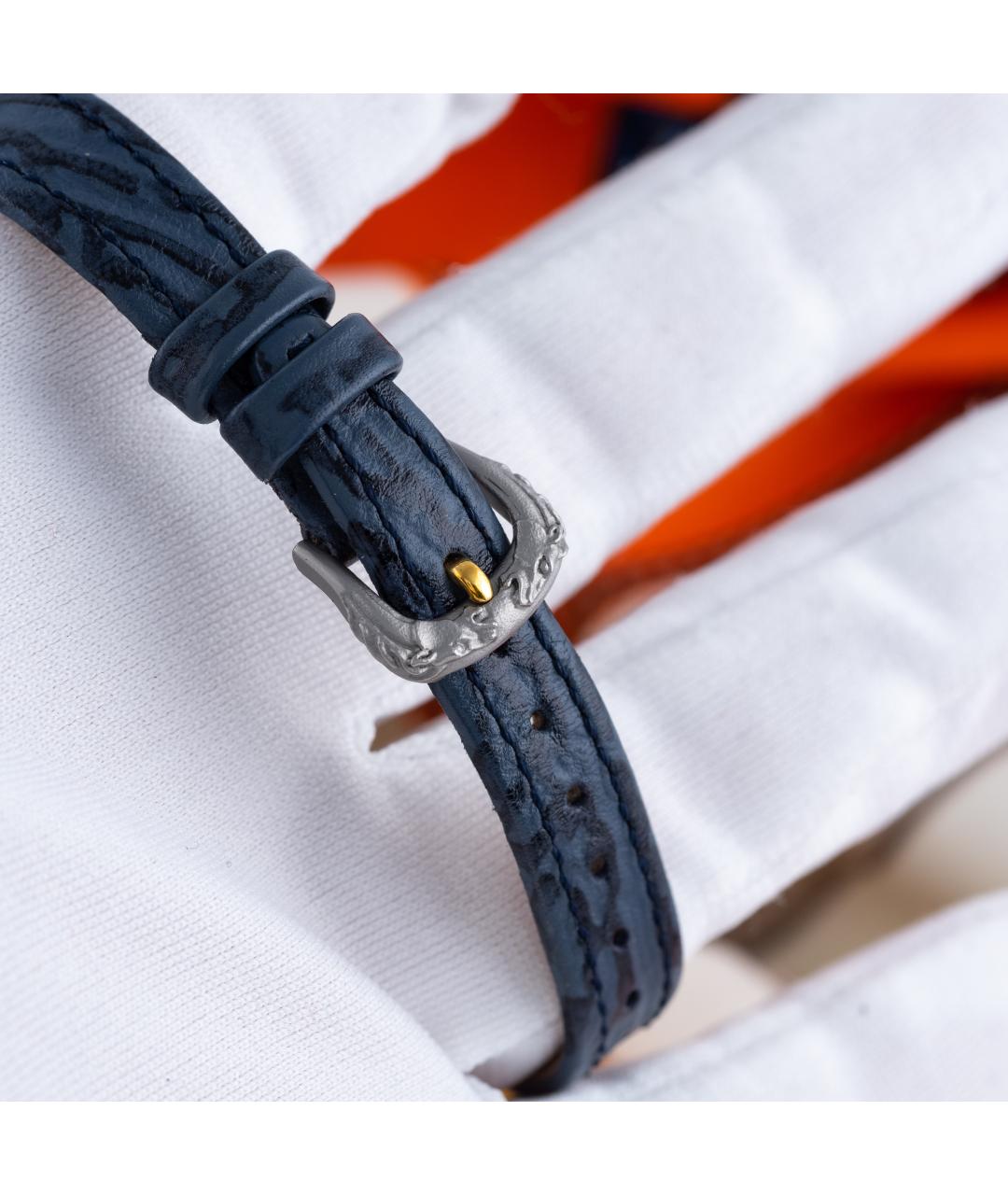 CARRERA Y CARRERA Синие часы из желтого золота, фото 7