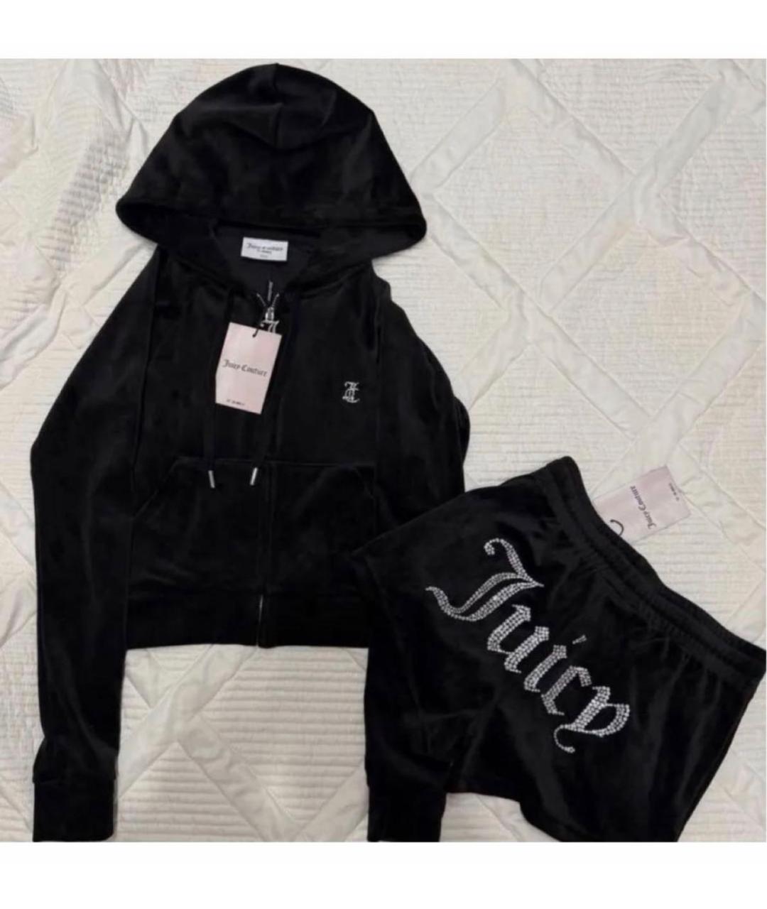 JUICY COUTURE Черный полиэстеровый костюм с брюками, фото 8
