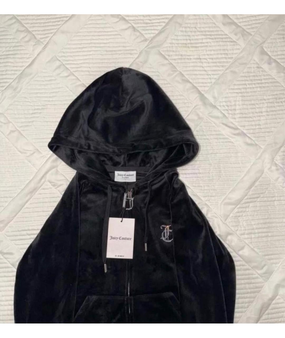 JUICY COUTURE Черный полиэстеровый костюм с брюками, фото 5