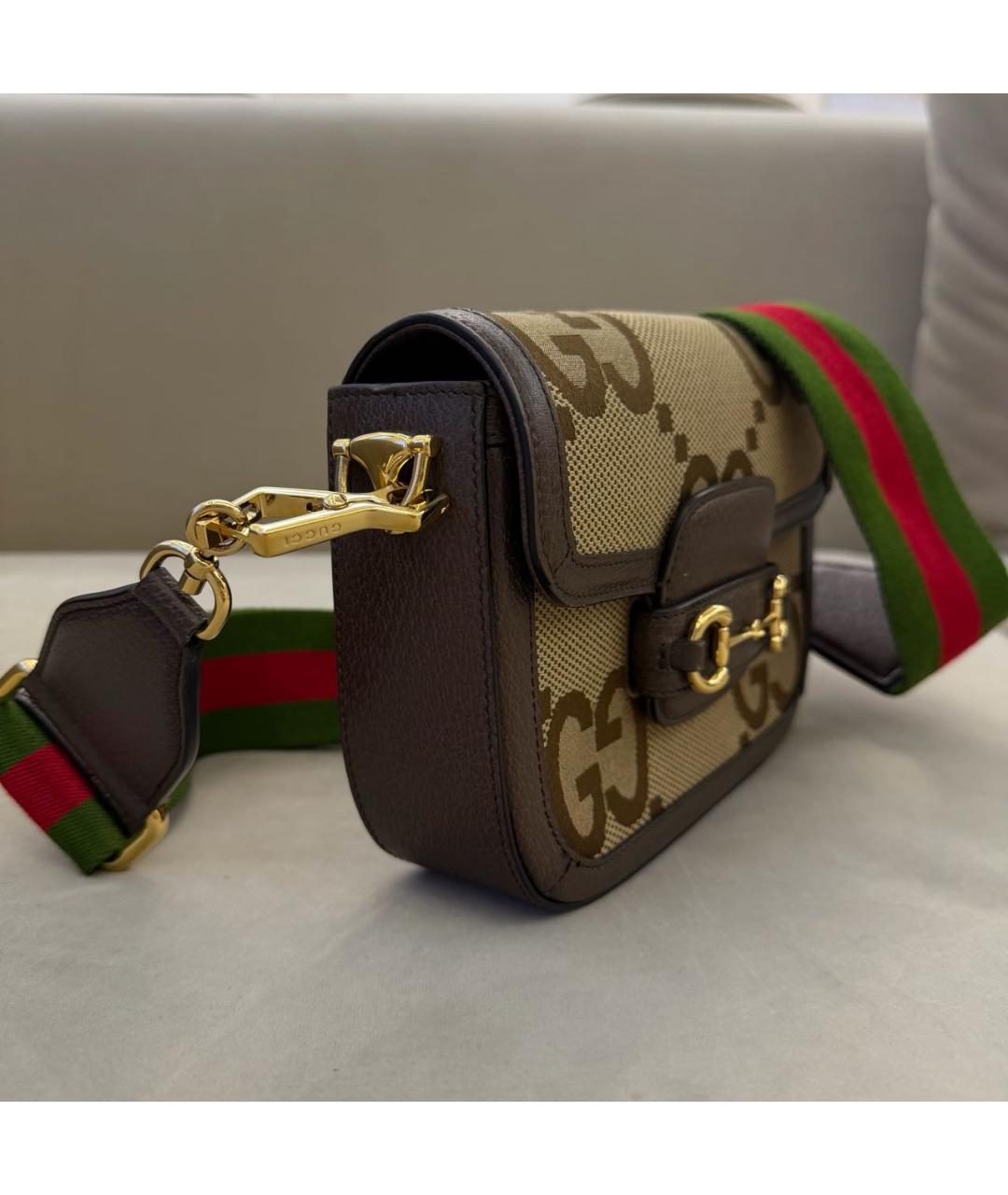 GUCCI Коричневая сумка через плечо, фото 2