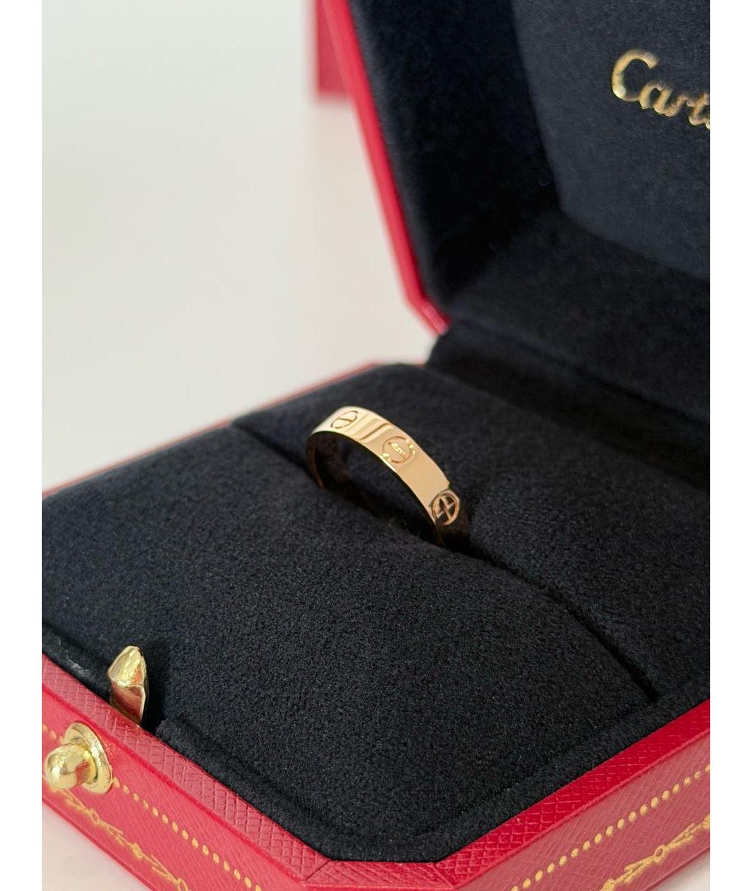 CARTIER Золотое кольцо из розового золота, фото 7