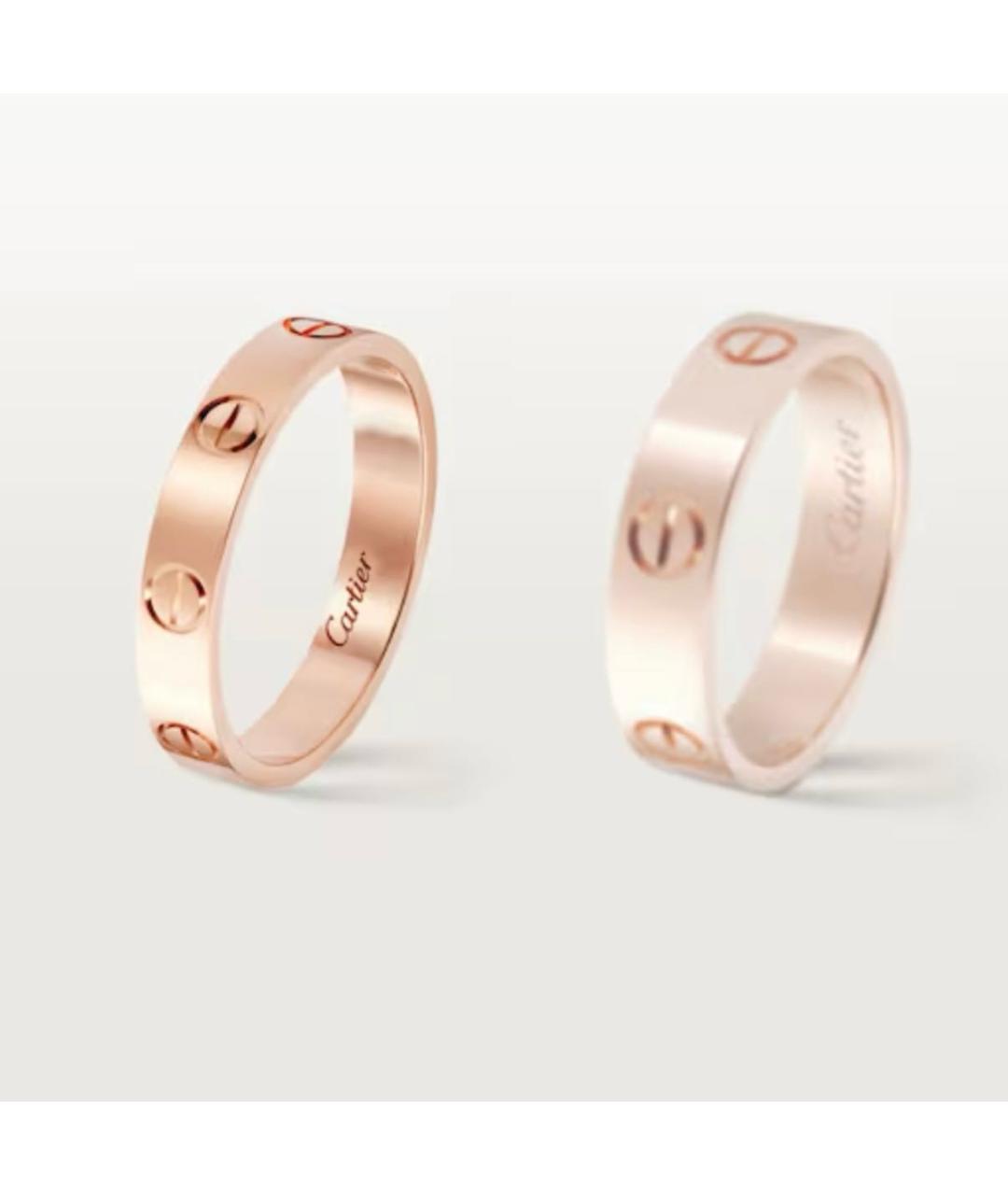 CARTIER Золотое кольцо из розового золота, фото 4