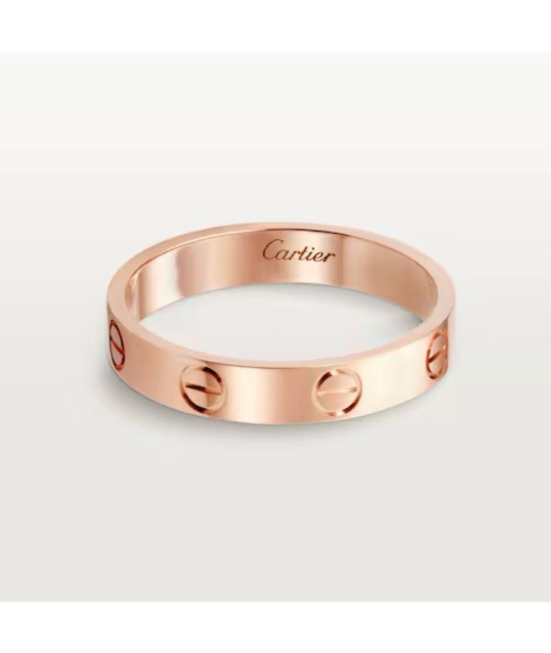 CARTIER Золотое кольцо из розового золота, фото 8