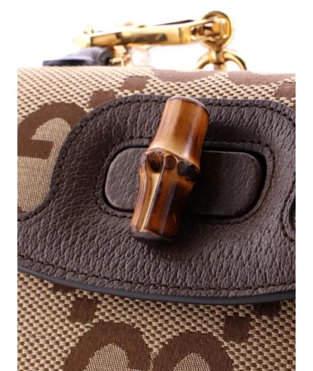 GUCCI Коричневая сумка через плечо, фото 4