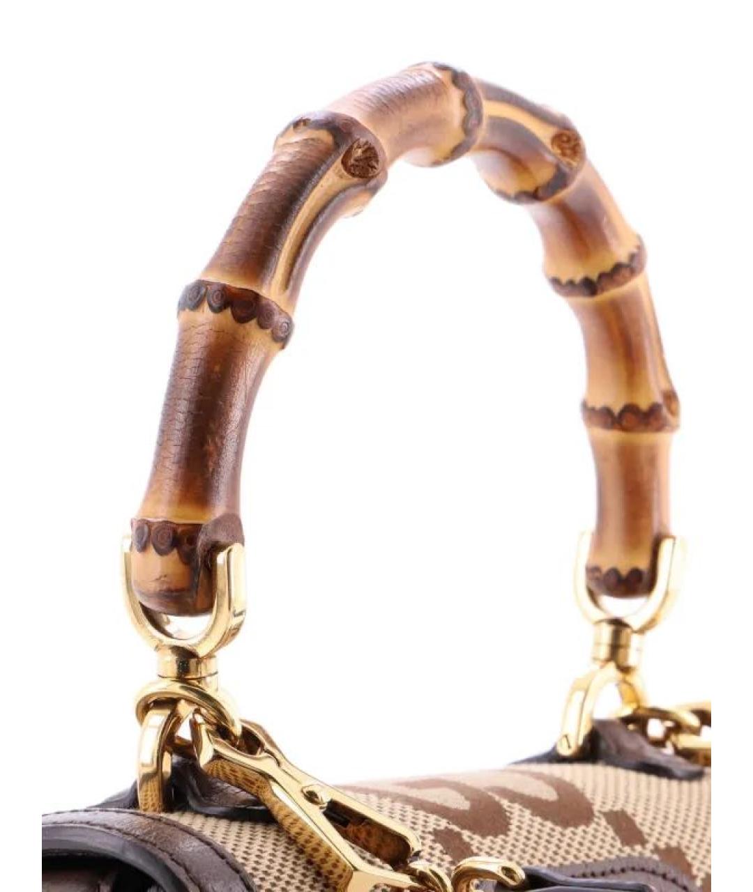 GUCCI Коричневая сумка через плечо, фото 3