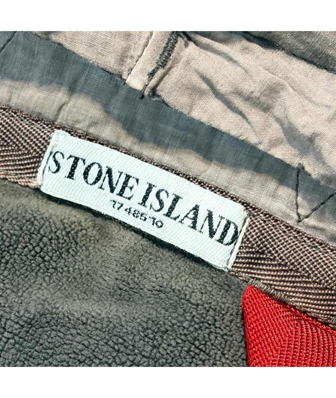 STONE ISLAND SHADOW PROJECT Антрацитовая хлопко-эластановая куртка, фото 4