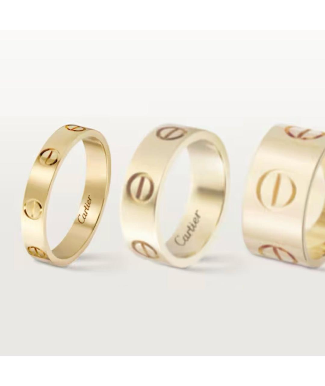 CARTIER Золотое кольцо из желтого золота, фото 4