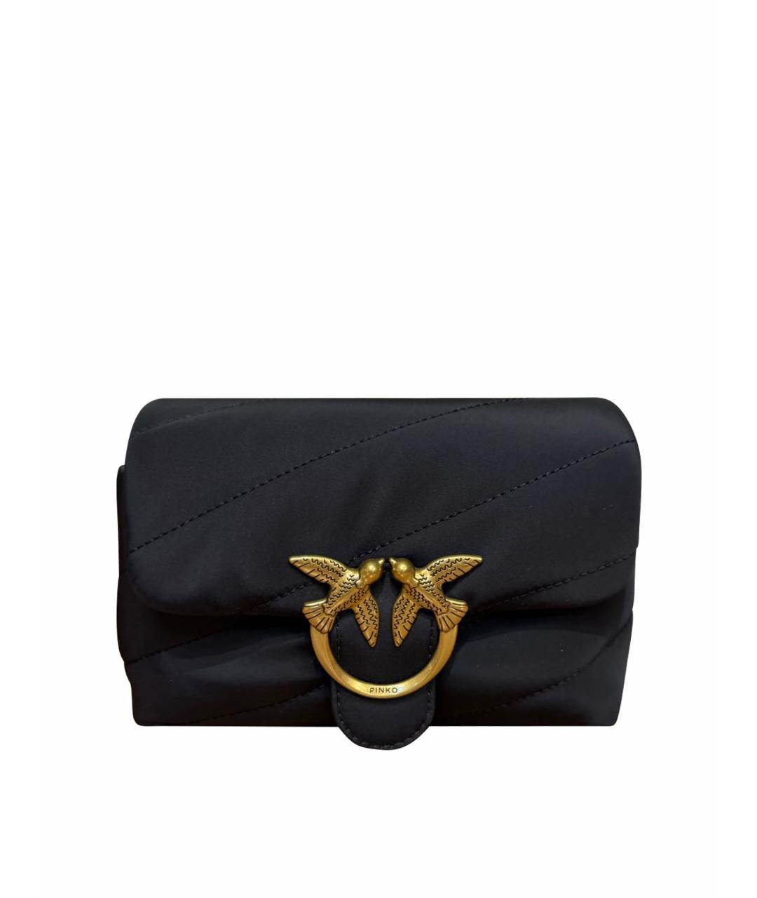 PINKO Черная сумка через плечо, фото 1