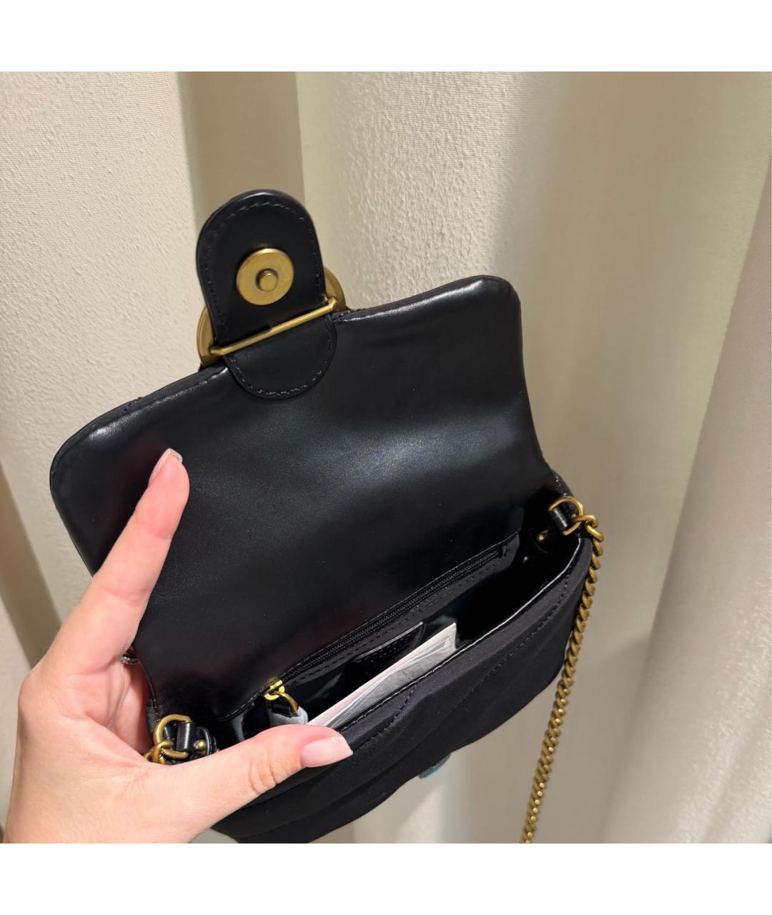 PINKO Черная сумка через плечо, фото 3