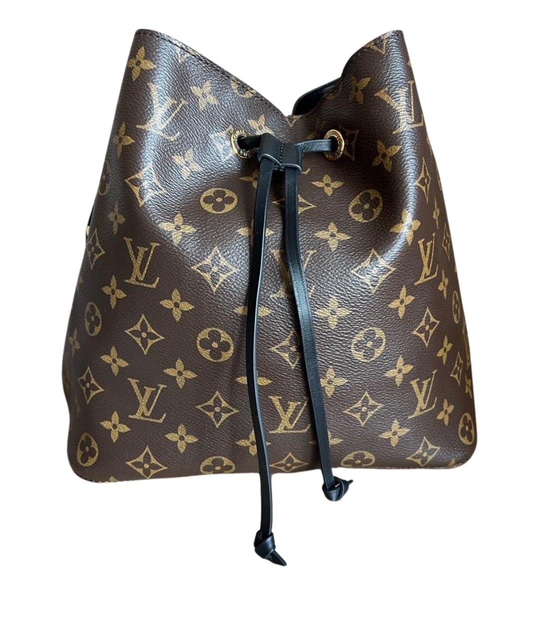 LOUIS VUITTON Коричневая сумка через плечо, фото 1