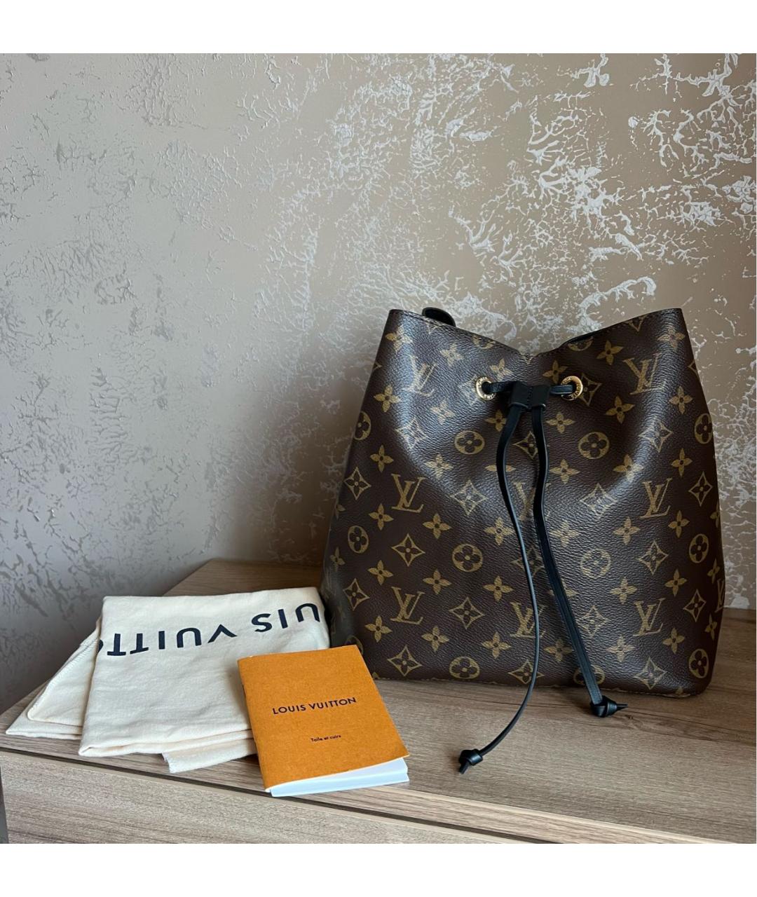 LOUIS VUITTON Коричневая сумка через плечо, фото 7