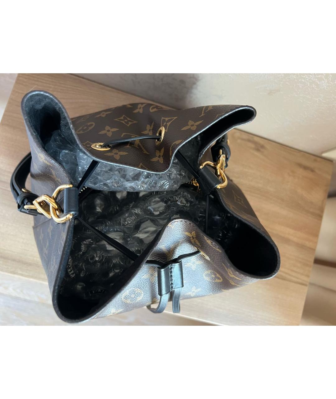 LOUIS VUITTON Коричневая сумка через плечо, фото 4