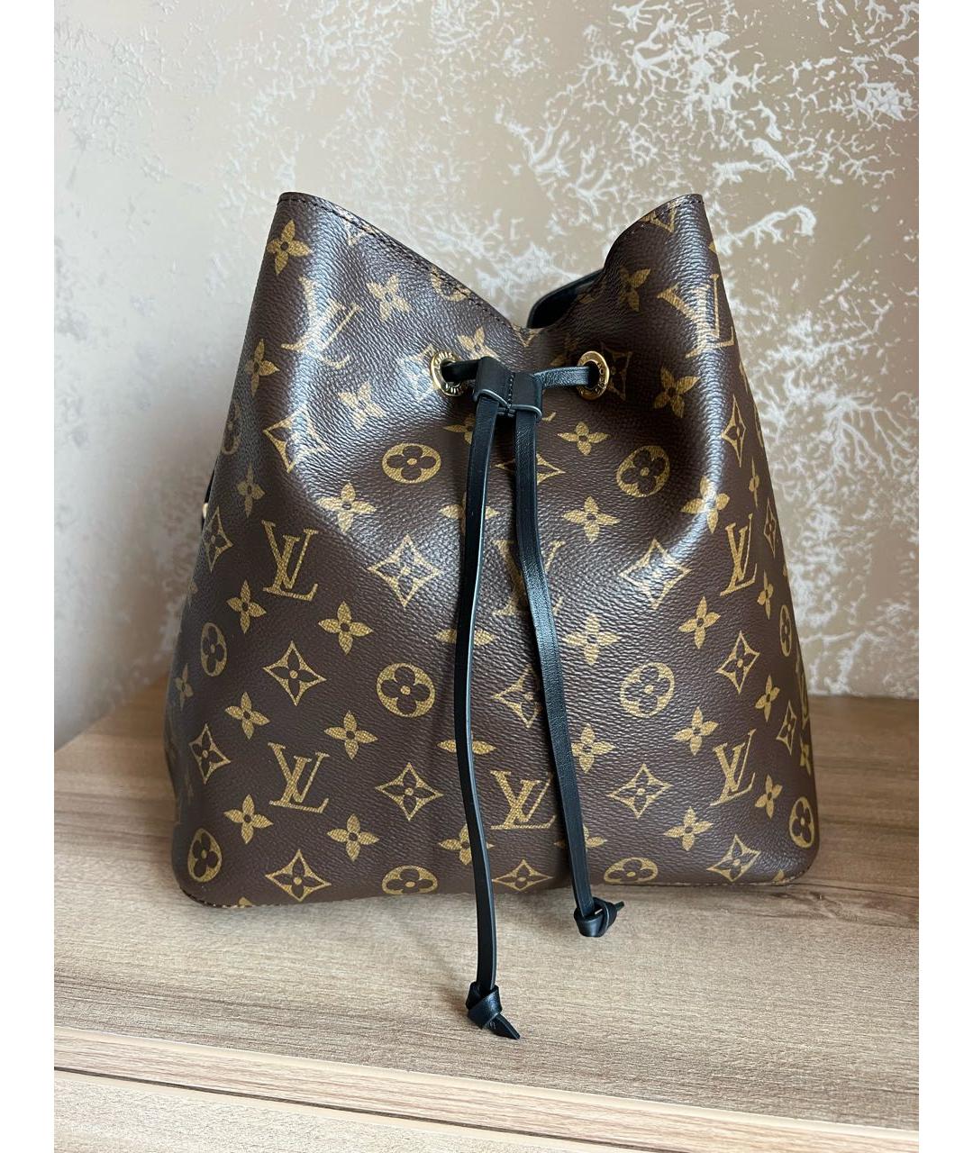 LOUIS VUITTON Коричневая сумка через плечо, фото 9