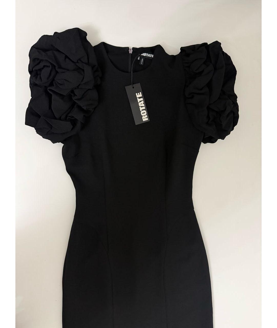 ROTATE Черное вечернее платье, фото 6