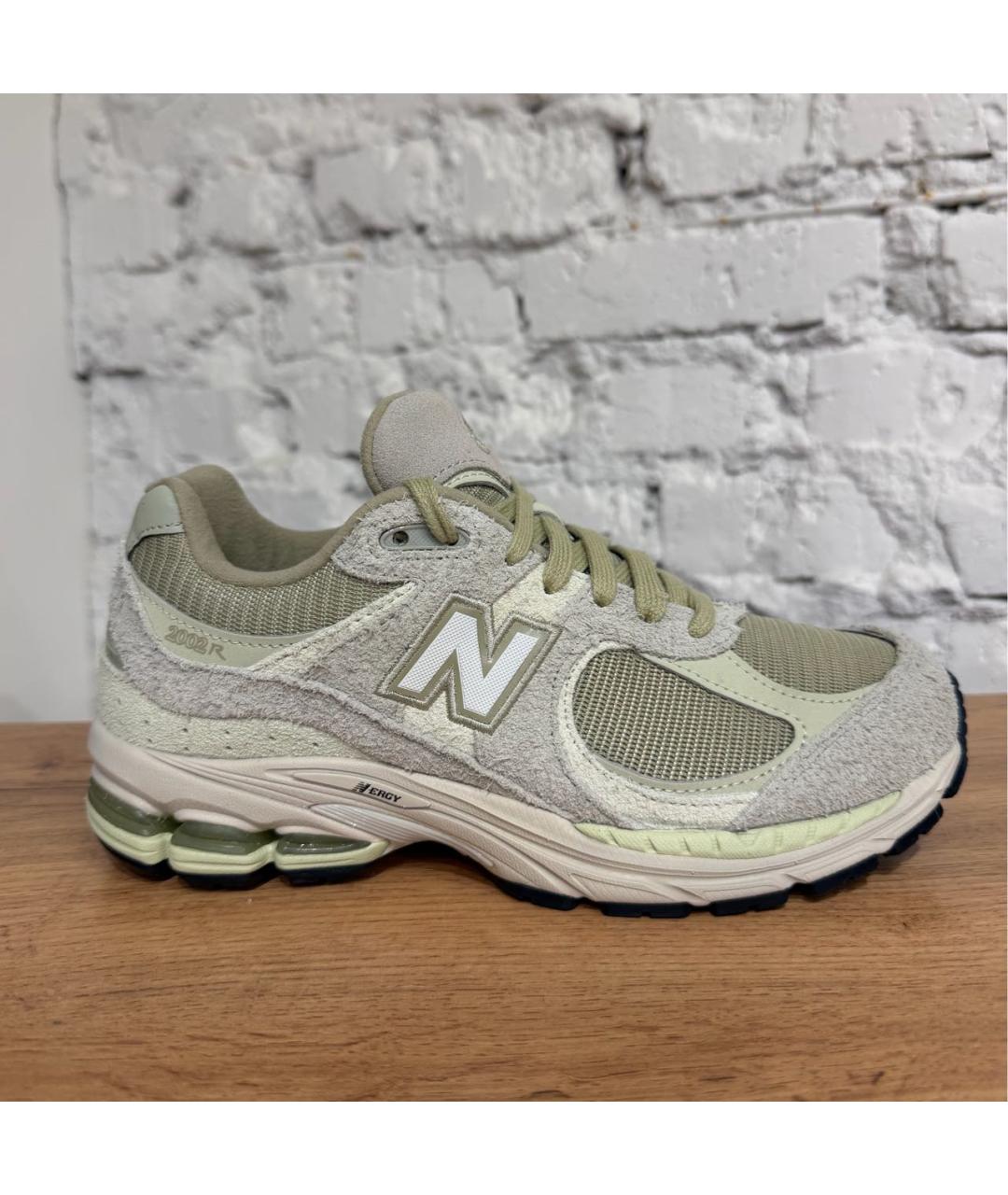 NEW BALANCE Зеленые замшевые кроссовки, фото 8