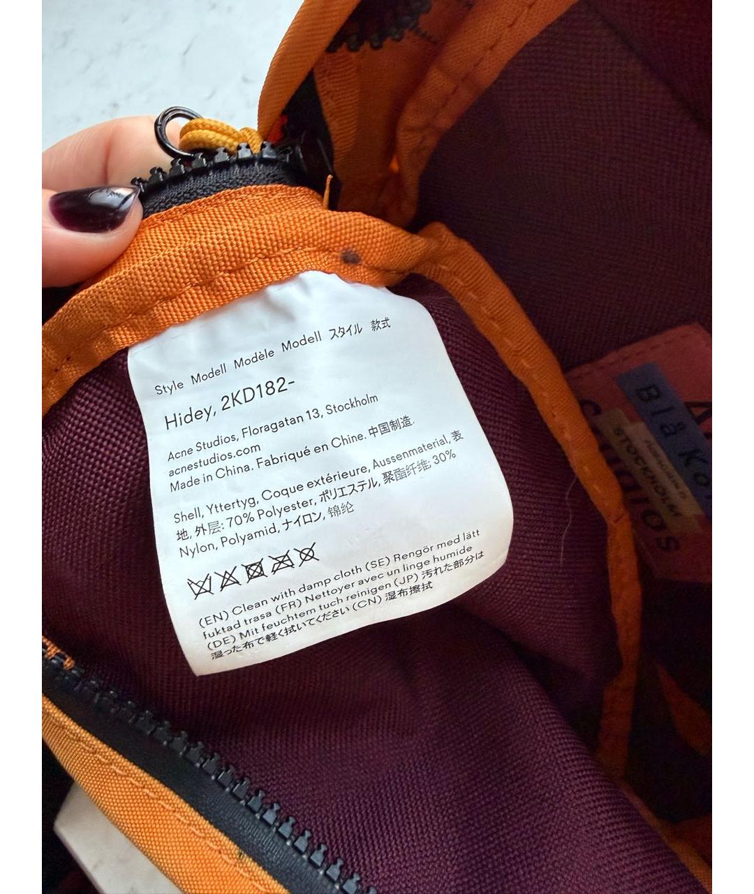 ACNE STUDIOS Мульти сумка через плечо, фото 7