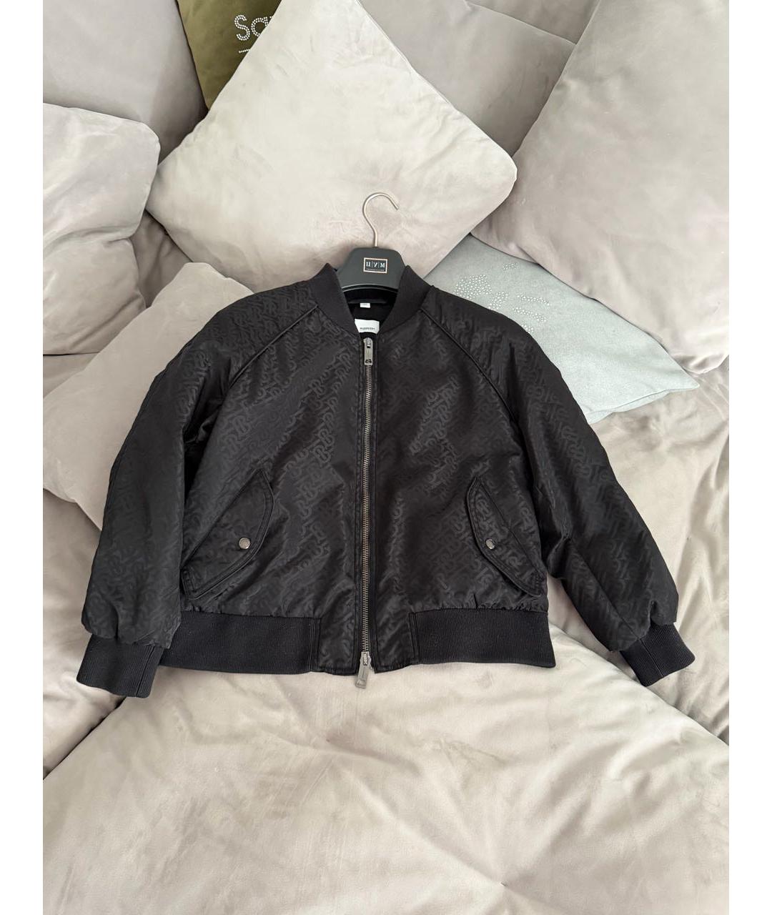 BURBERRY Черная куртка, фото 6