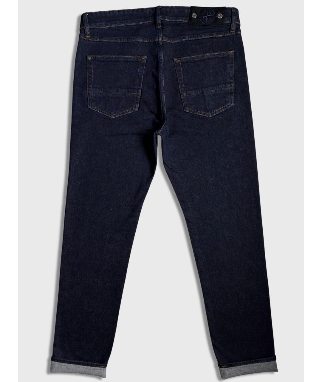 STONE ISLAND Темно-синие джинсы, фото 2