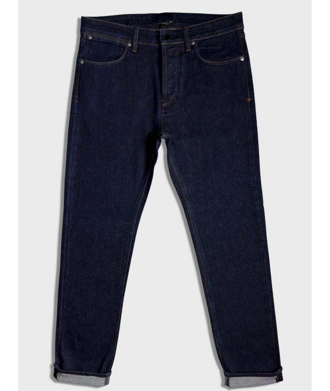 STONE ISLAND Темно-синие джинсы, фото 6