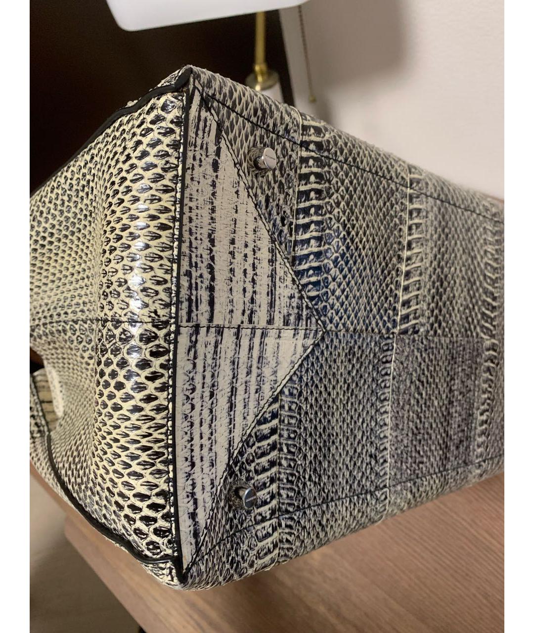 JIL SANDER Сумка тоут из экзотической кожи, фото 4