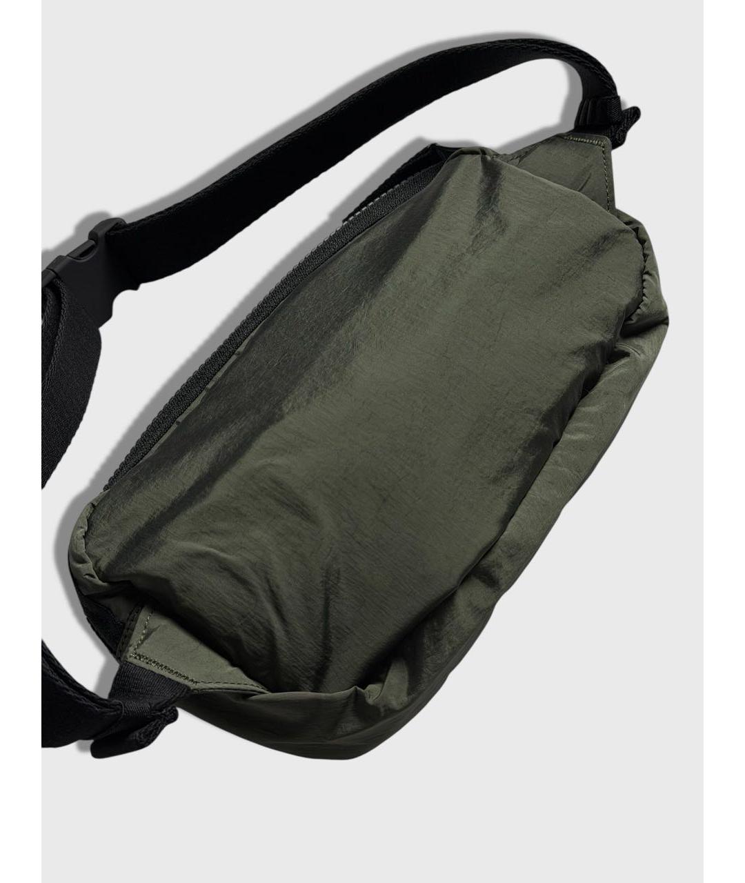 STONE ISLAND Хаки поясная сумка, фото 4