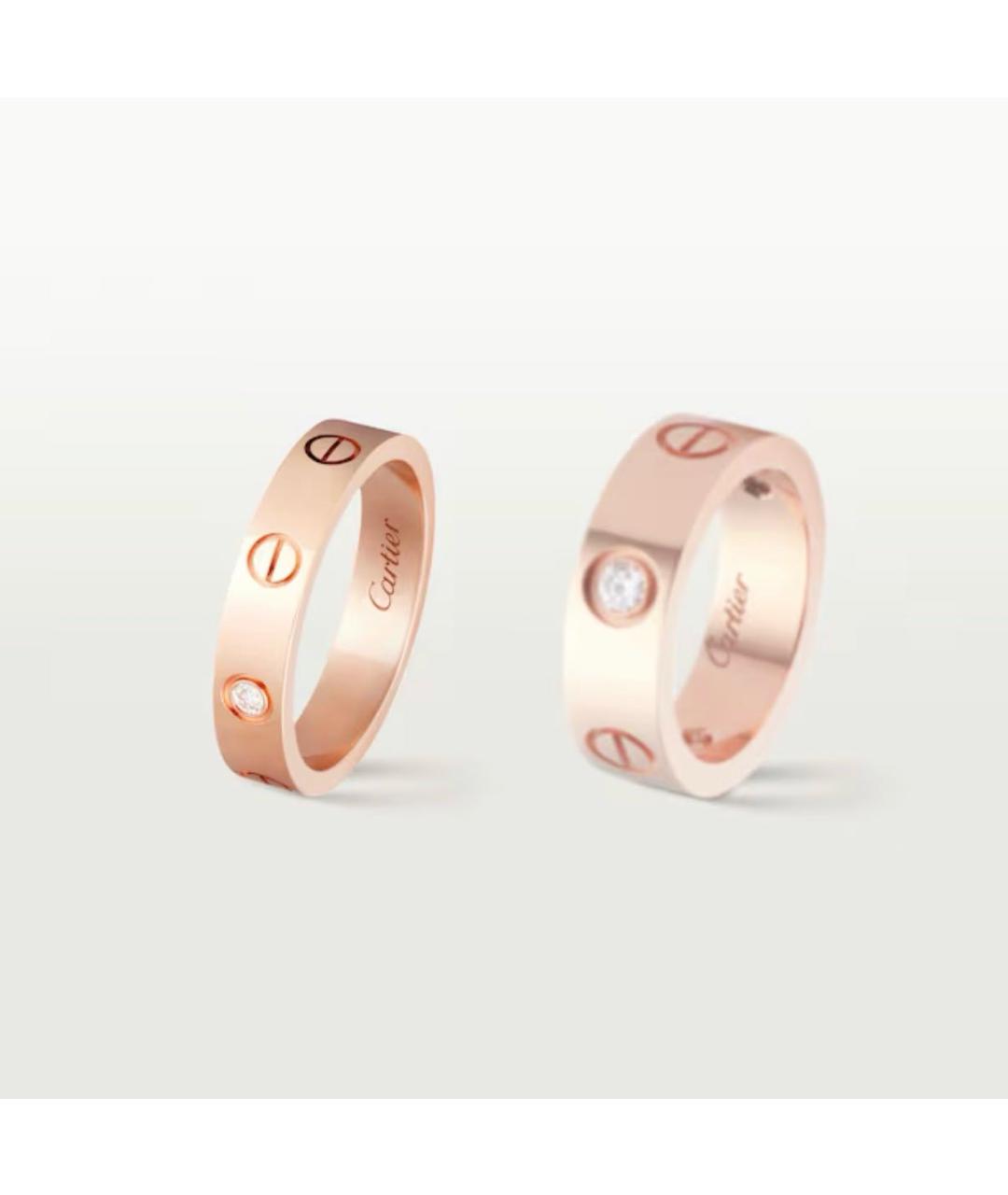 CARTIER Золотое кольцо из розового золота, фото 4