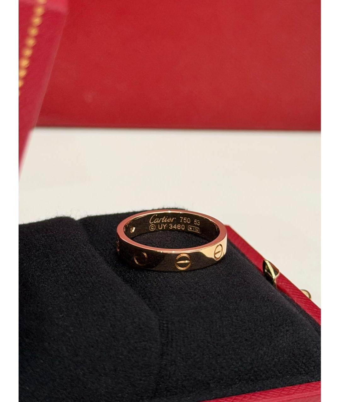 CARTIER Золотое кольцо из розового золота, фото 8