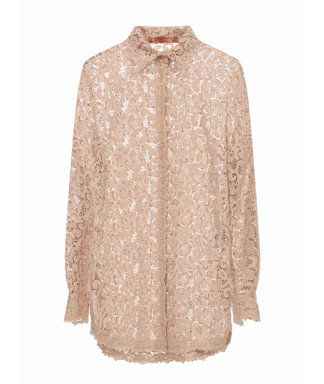 ERMANNO SCERVINO Бежевая рубашка, фото 1