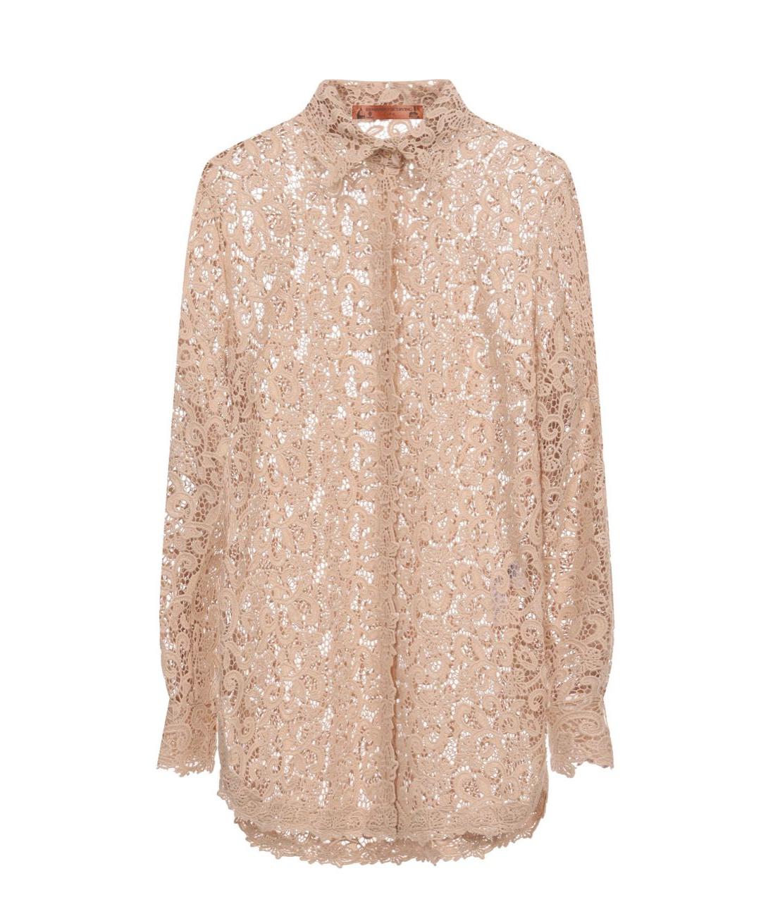 ERMANNO SCERVINO Бежевая рубашка, фото 7