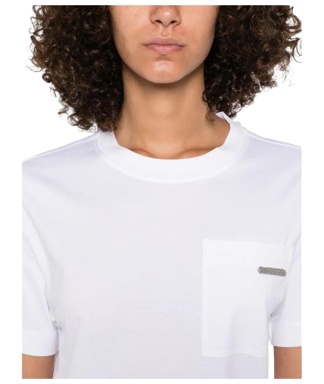 BRUNELLO CUCINELLI Хлопковая футболка, фото 5