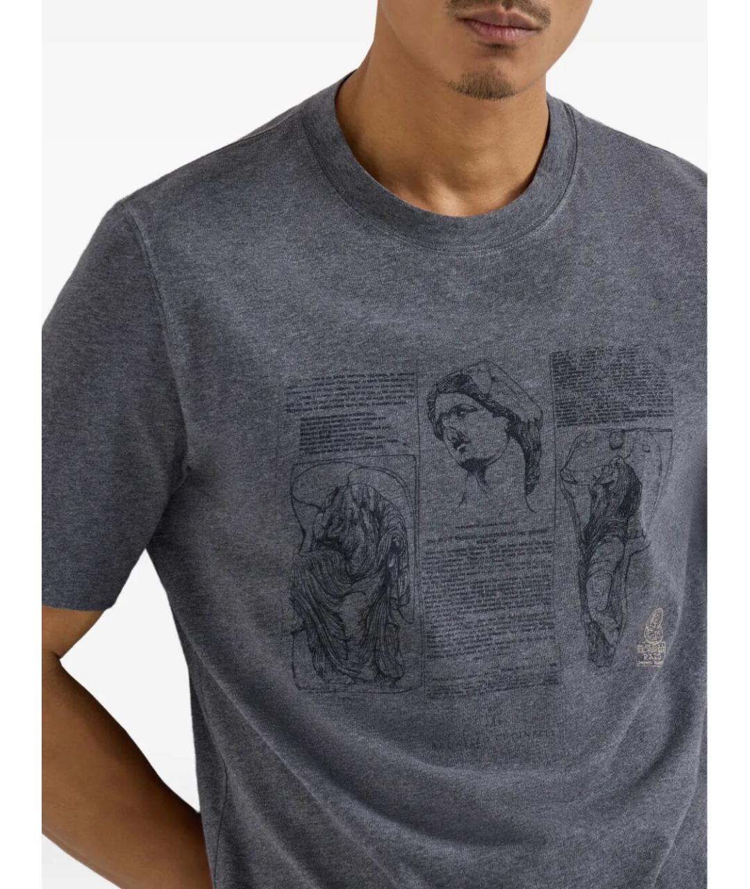 BRUNELLO CUCINELLI Хлопковая футболка, фото 5