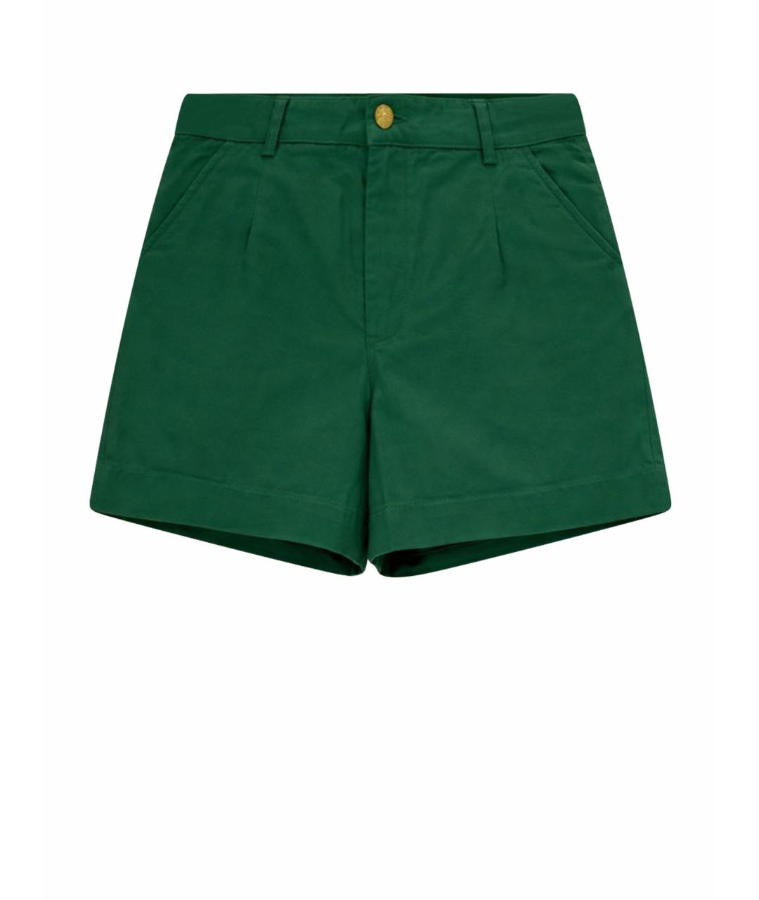 DOLCE&GABBANA Зеленые хлопковые шорты, фото 7