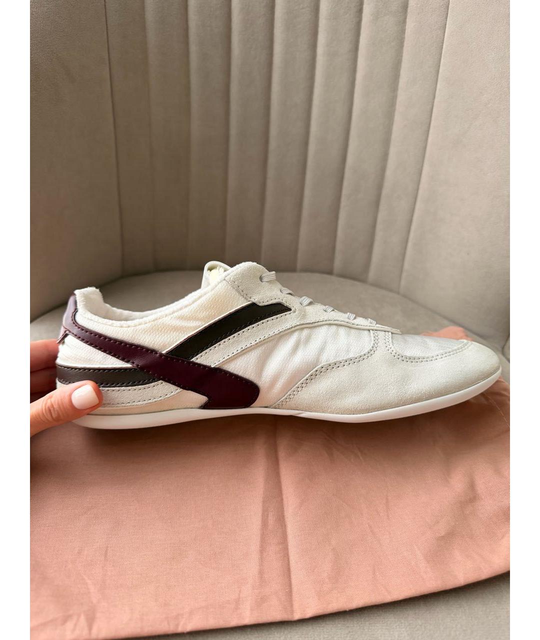 MIU MIU Белые кеды, фото 9