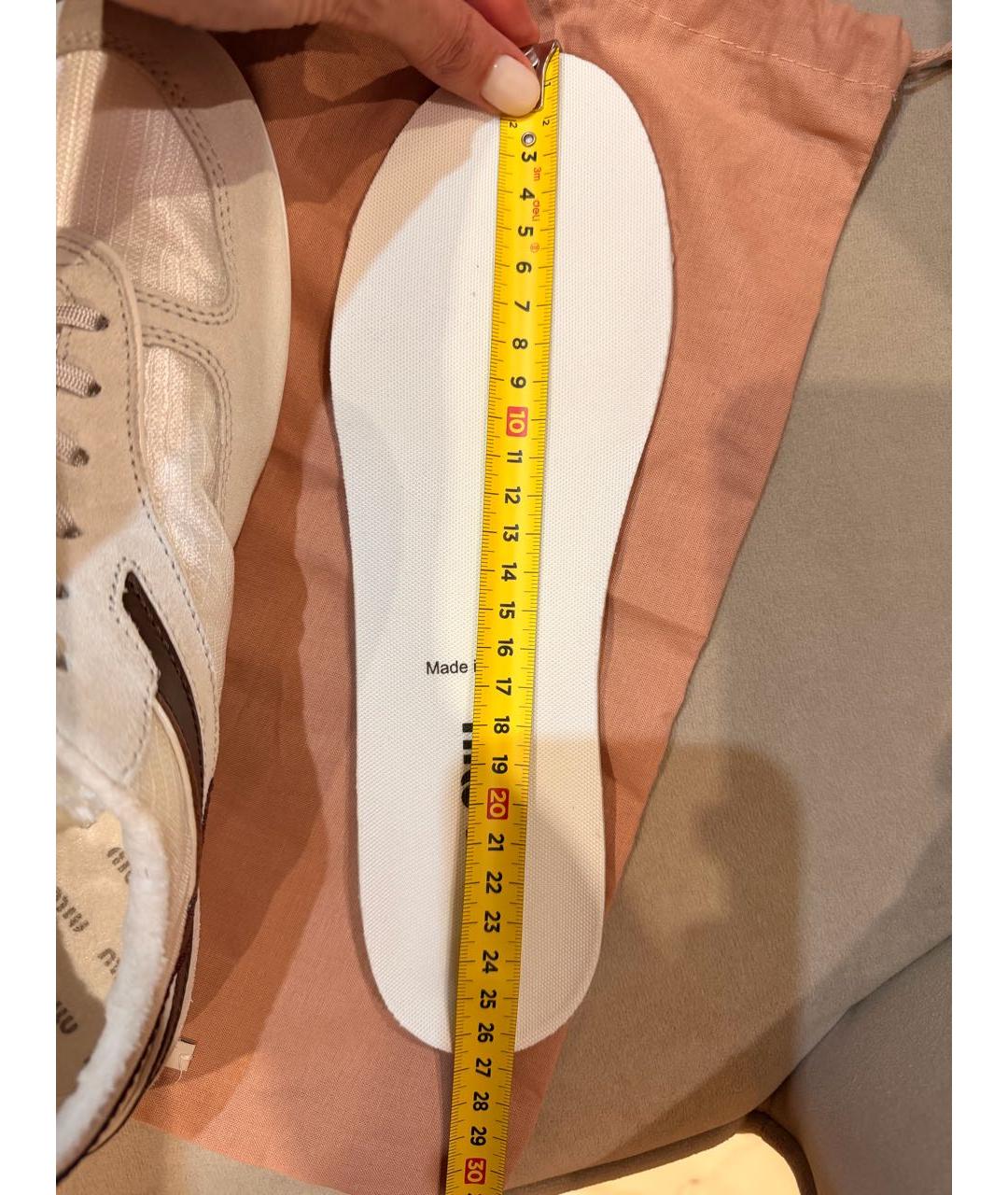 MIU MIU Белые кеды, фото 6