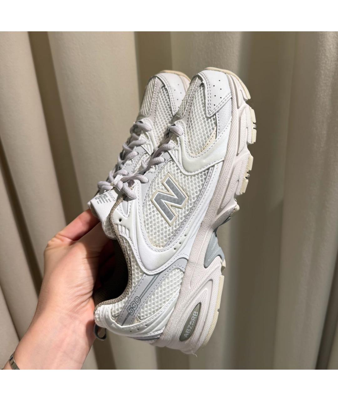 NEW BALANCE Белые кроссовки, фото 4