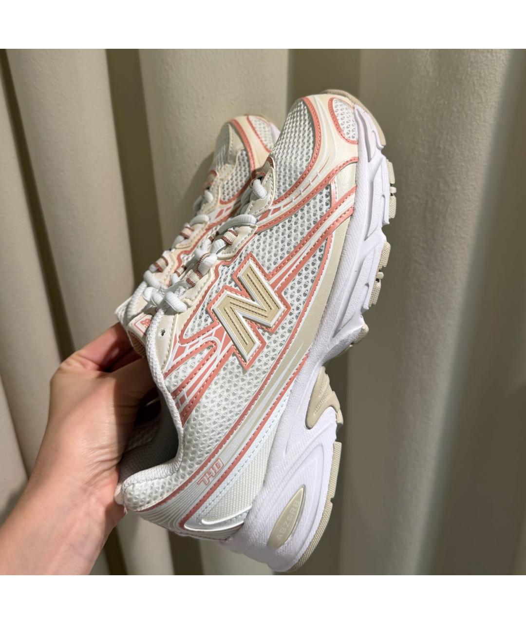NEW BALANCE Белые кроссовки, фото 4