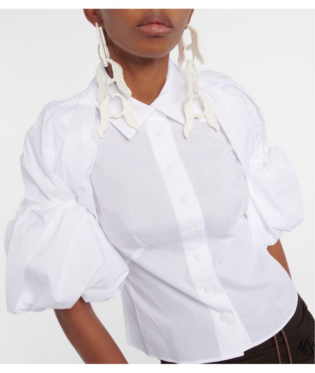 JACQUEMUS Белая рубашка, фото 4