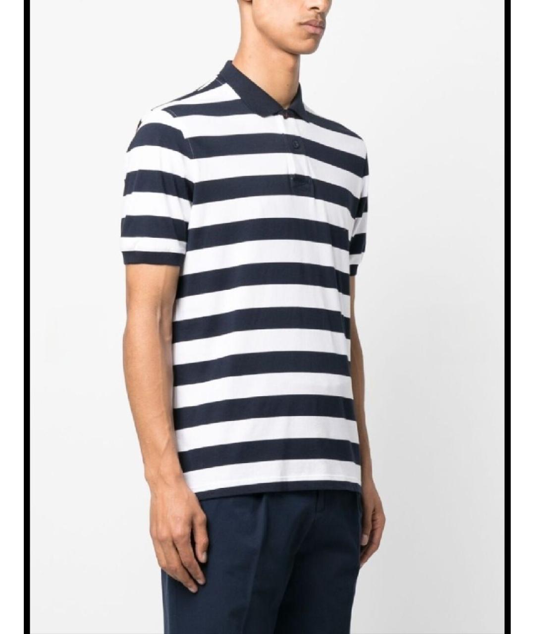 BRUNELLO CUCINELLI Мульти хлопковое поло с коротким рукавом, фото 8