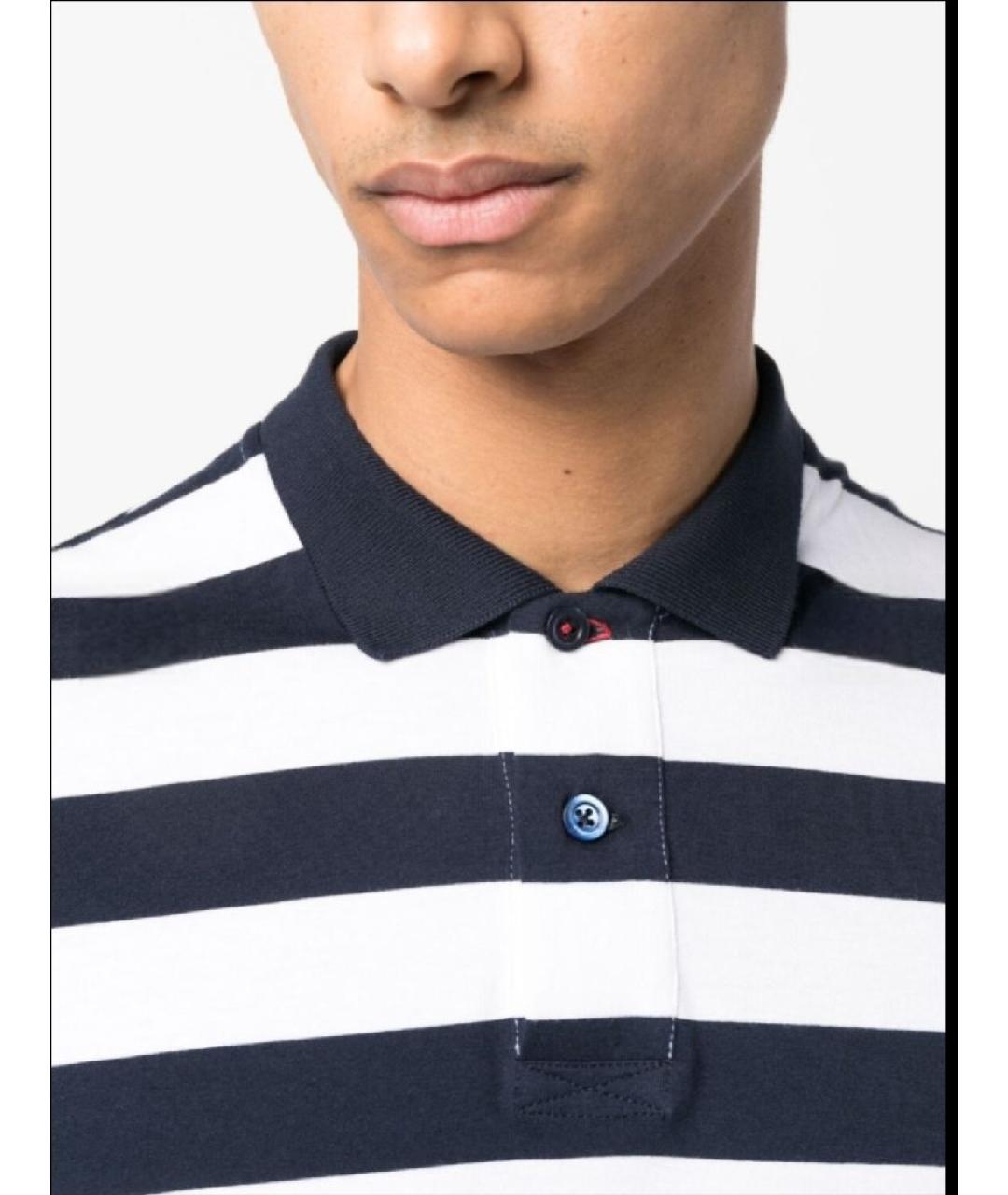 BRUNELLO CUCINELLI Мульти хлопковое поло с коротким рукавом, фото 6