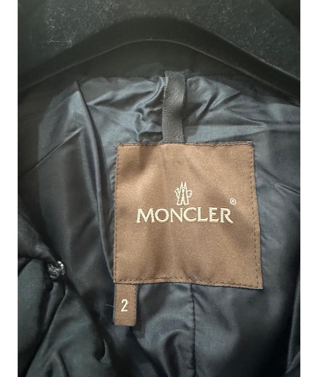 MONCLER Черная куртка, фото 3